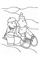 Buurman en Buurman kleurplaat 9